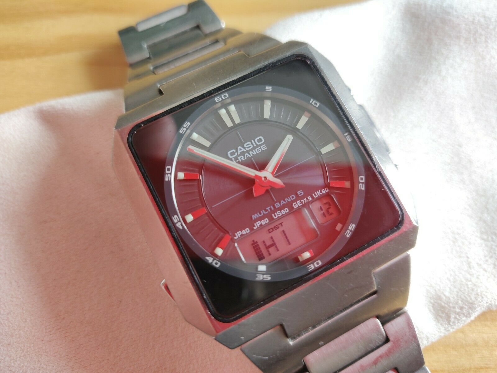 CASIO 〇〇 カシオ i-RANGE 電波ソーラー 腕時計 IRW-M20T