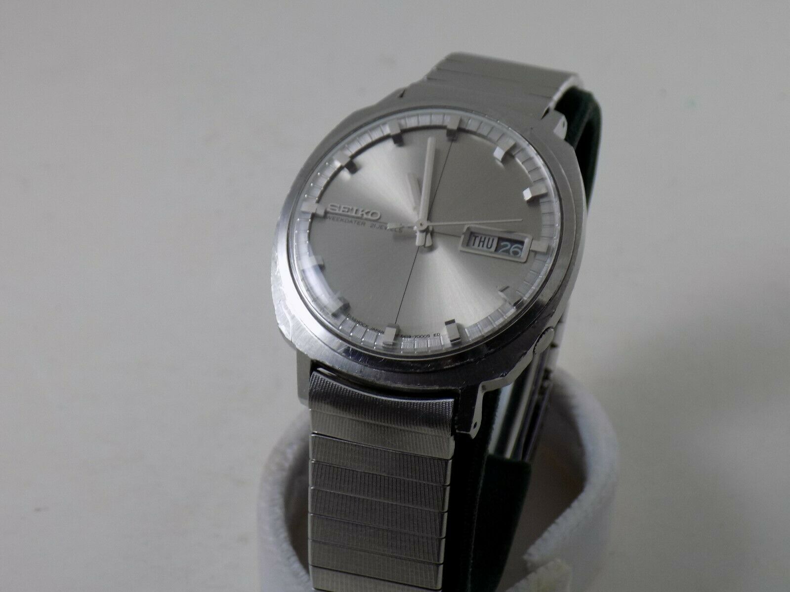 Vintage Seiko 21 Jewel Sportsmatic 5 Automatic Day Date 6619 7050