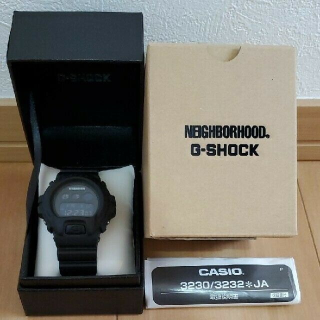 G-SHOCK x NEIGHBORHOOD DW-6900 Watch Black | WatchCharts Marketplace