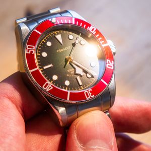 Corgeut Red Bezel Black Bay Homage WatchCharts Marketplace