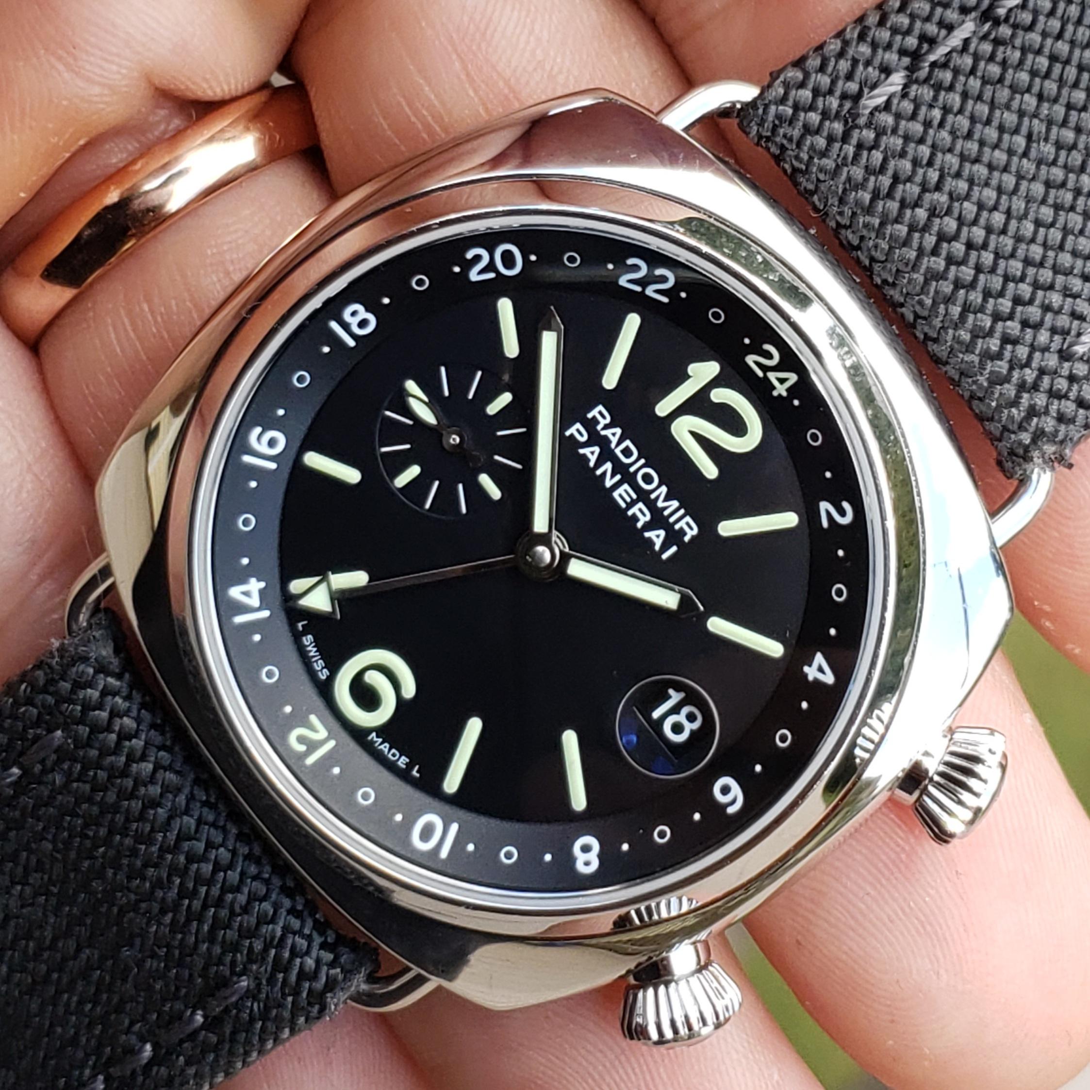 WTS Panerai Radiomir GMT PAM00184 PAM 184 JLC Manufactured OP