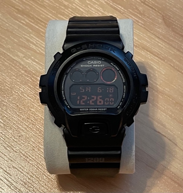 WTS Casio G Shock DW6900MS 1 Tactical Military Series Black Digital Watch WatchCharts Marketplace