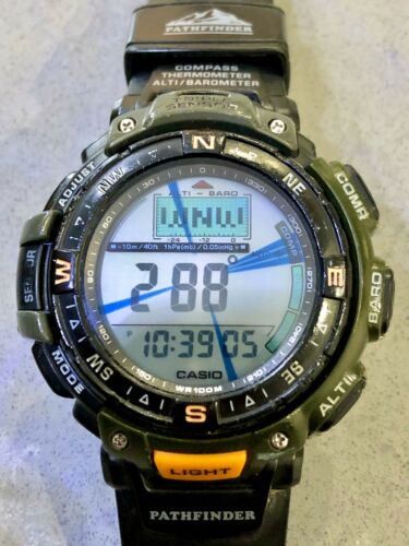 casio pathfinder pag 40 battery type