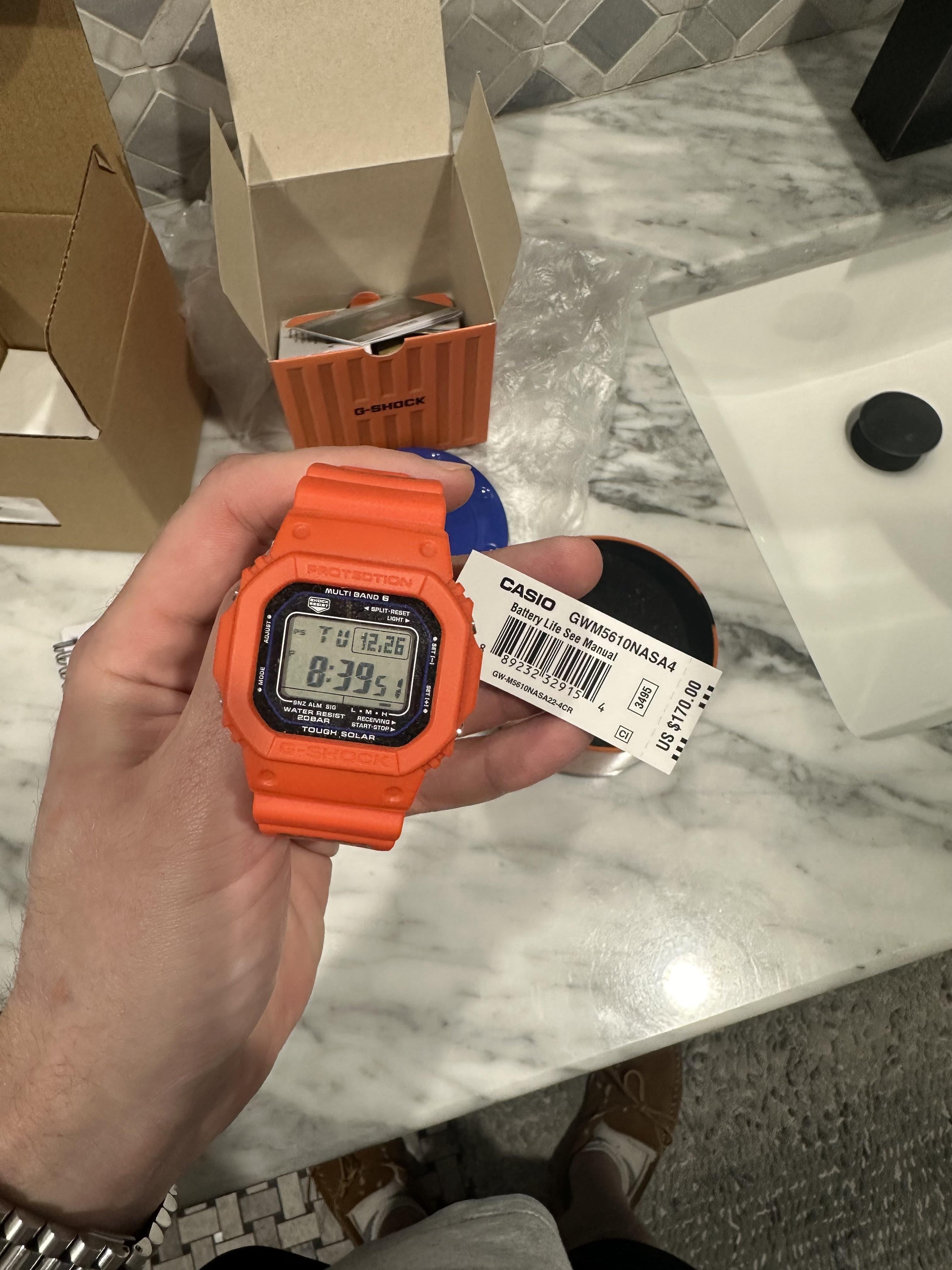 WTS] LIMITED EDITION Casio G-Shock “NASA” GWM5610NASA4 (⭐️BRAND NEW⭐️) |  WatchCharts Marketplace