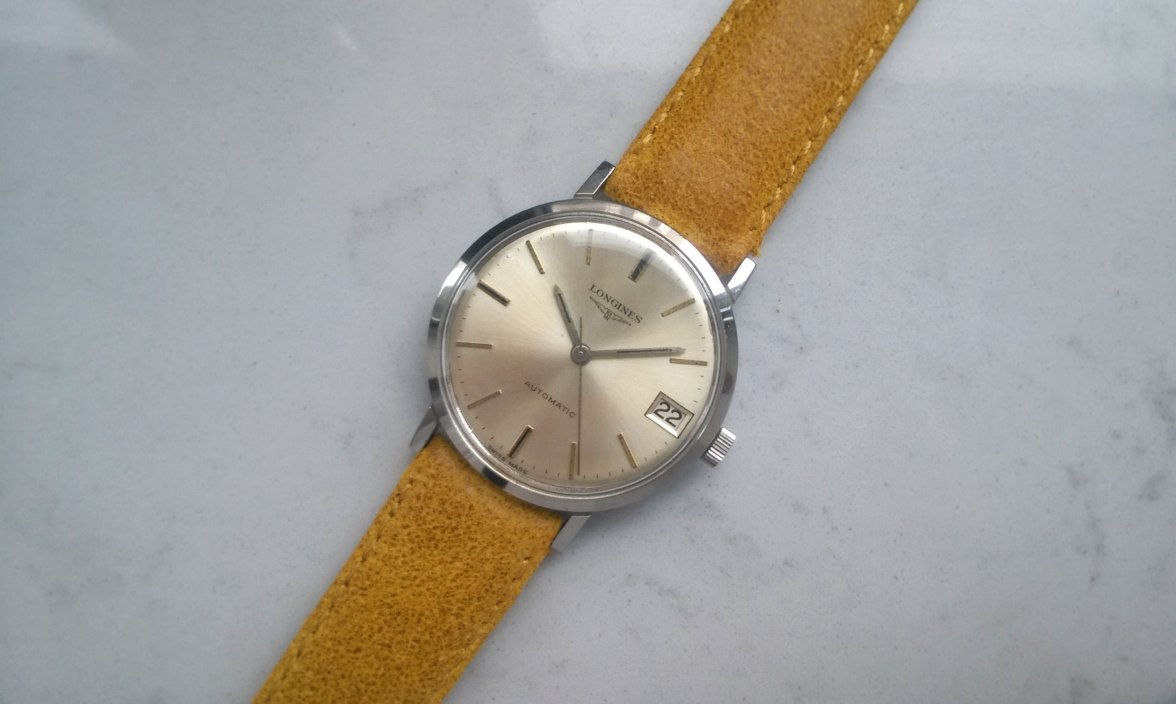 SOLD LONGINES 7844 Automatic calibre 345 Vintage 1960s 35mm EU