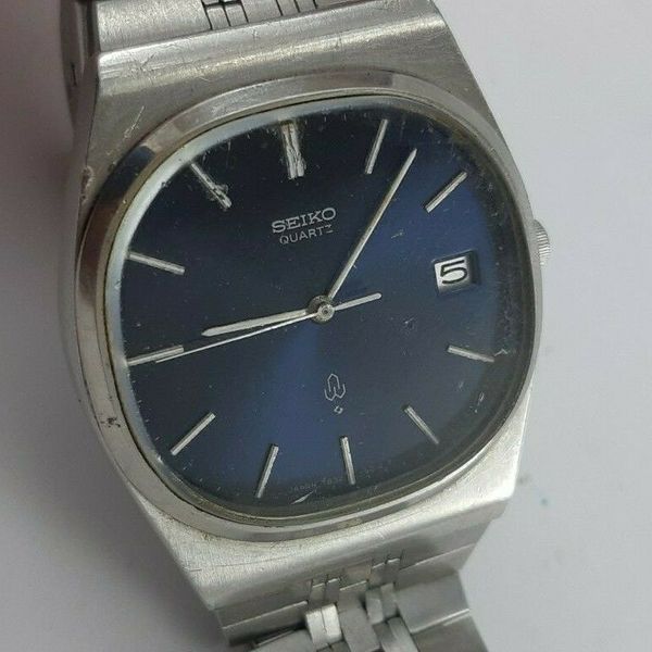 Montre Seiko Quartz 7832-5010 Homme/unisexe - Acier - 1978 - État Bon Avec Garantie