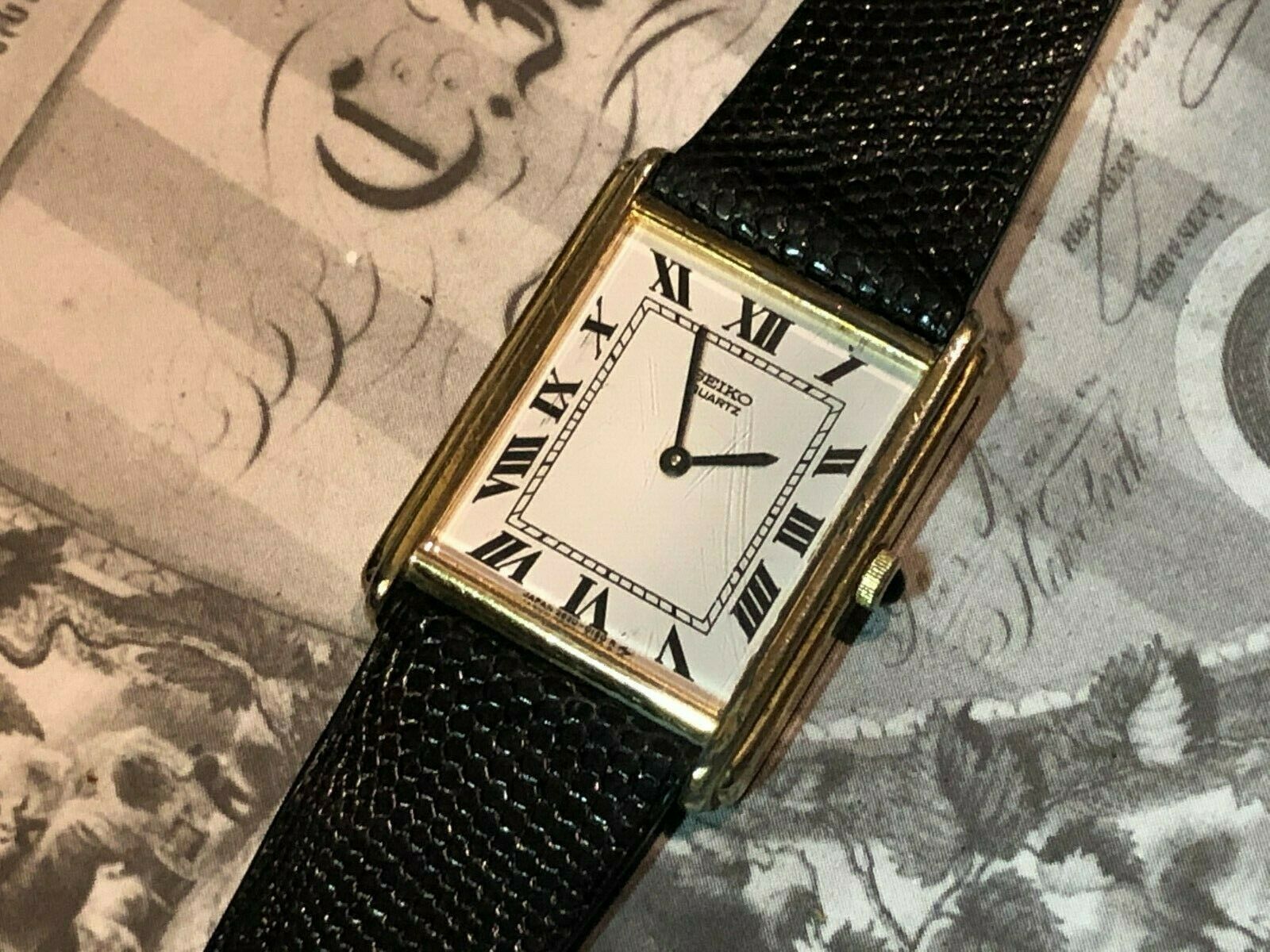 Vintage Seiko Men's Watch - Tank Style - 2620-5589 - Running