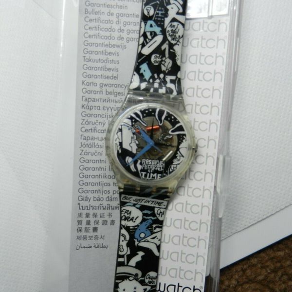 Swatch Watch Box & Paperwork 2011 Unused Condition. | WatchCharts ...