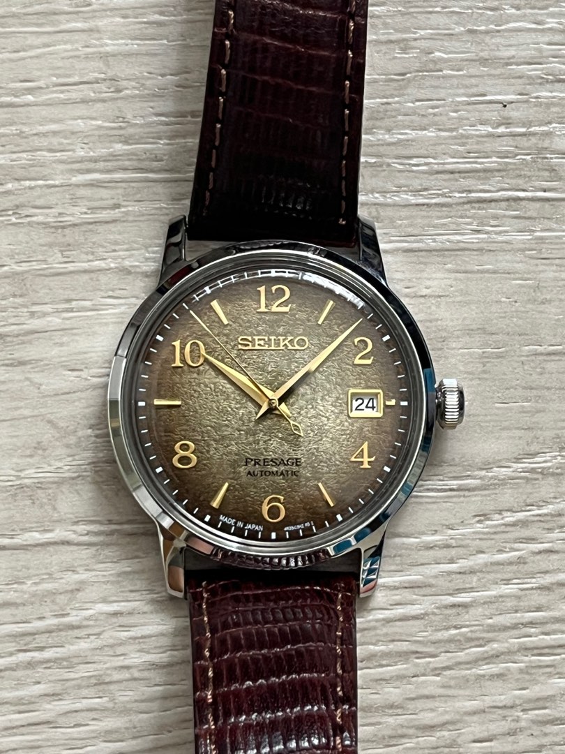 seiko presage hojicha