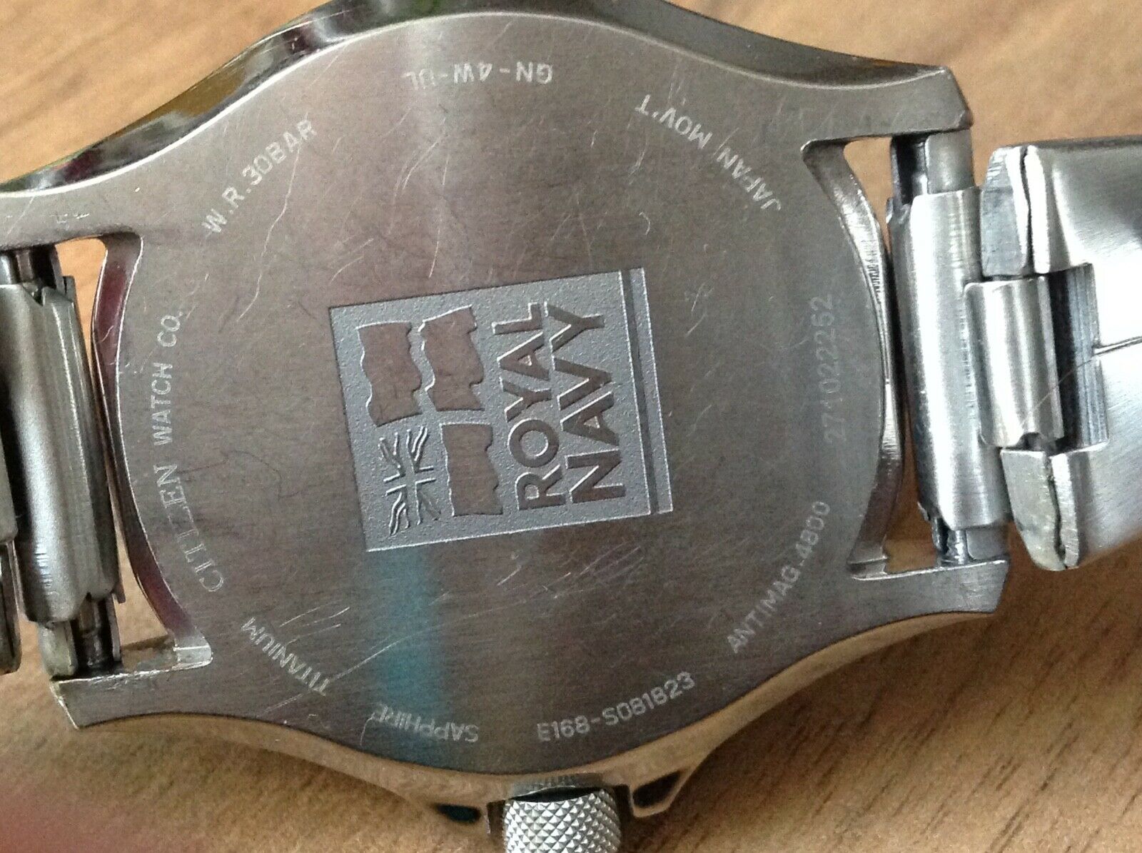 CITIZEN  MARINES COMMANDO英国海兵隊300WR Citizen Eco Drive Royal Marines Commando 300WR GN-4W-UL