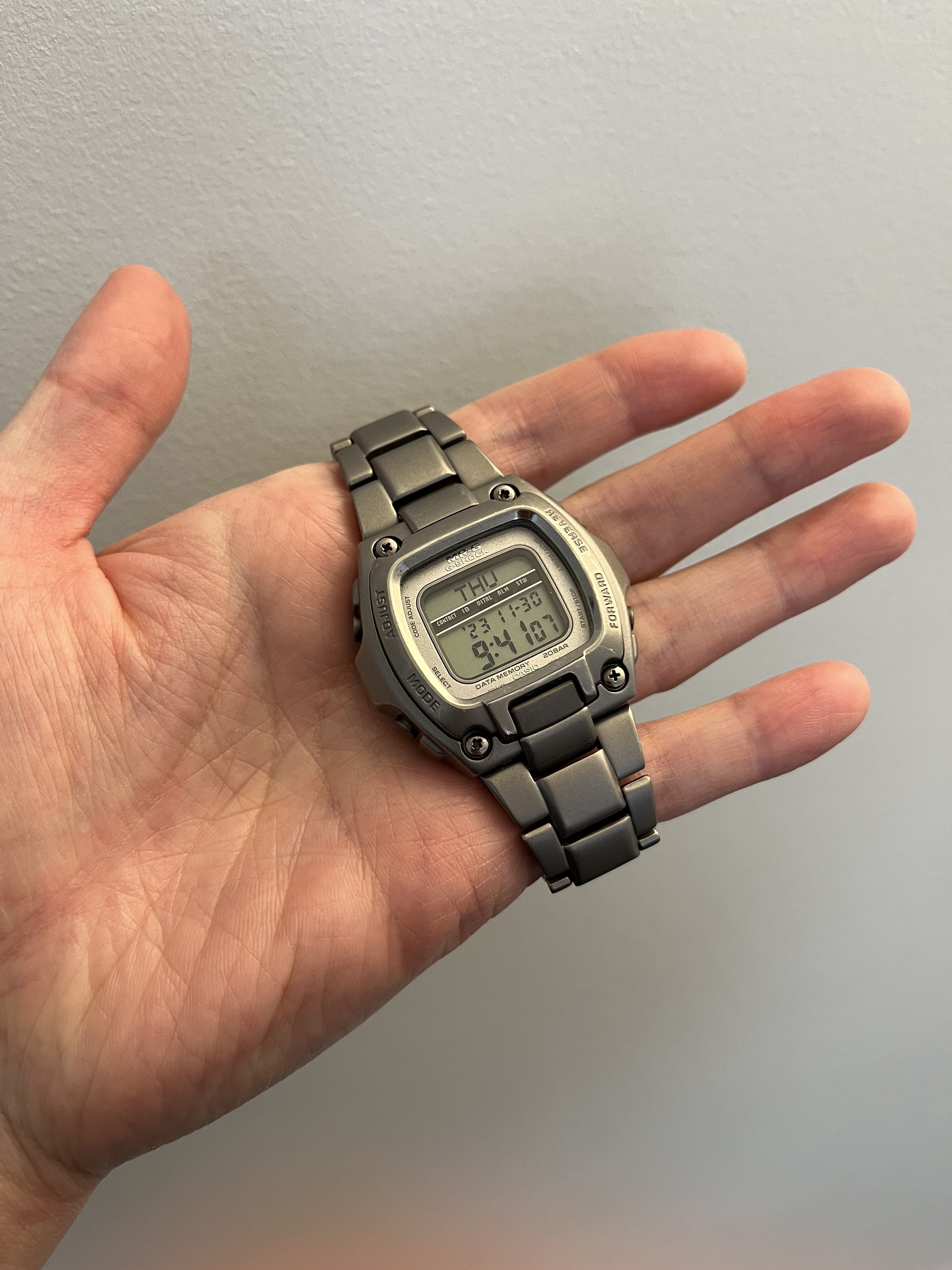 Casio G Shock MR G MRG 210T Titanium WatchCharts Marketplace