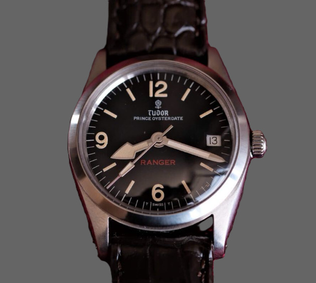 Raro TUDOR Oyster Prince Ranger Ref.9050 Red Ranger Small Rose