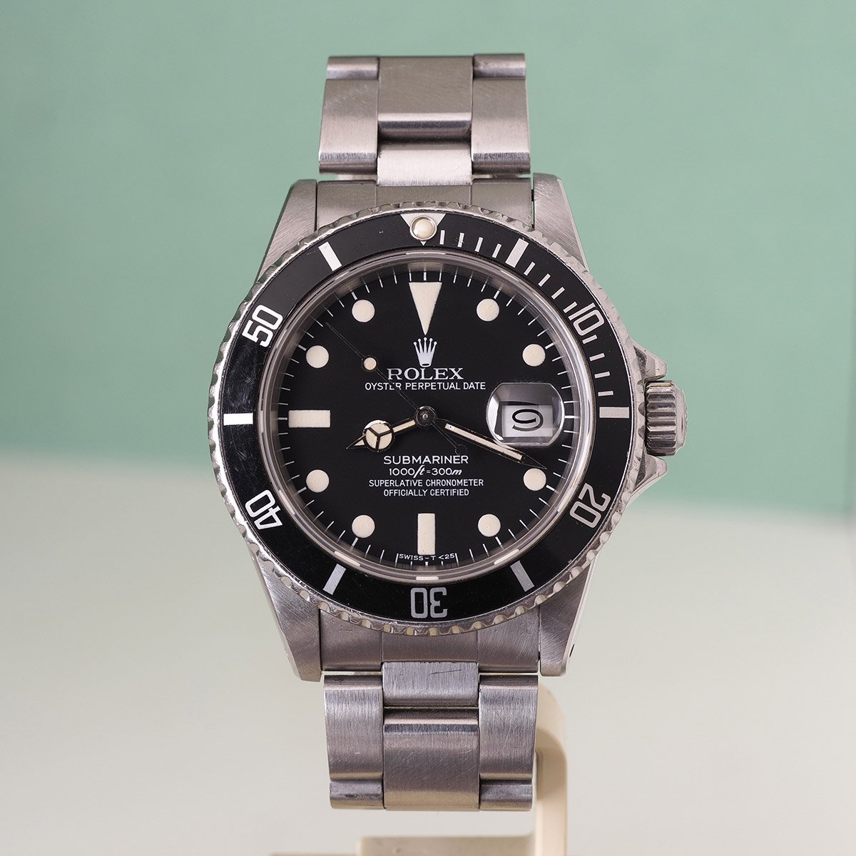 Rolex Submariner Ref. 16800 matte dial SN 7 285 xxx 1981 with