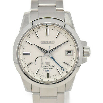 SEIKO Grand Seiko SBGE009 Spring Drive GMT Automatic Men's Watch C# ...