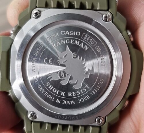 Casio G Shock Rangeman GW9400 3410 Wrist Watch for Men. Great Used Condition. WatchCharts Marketplace