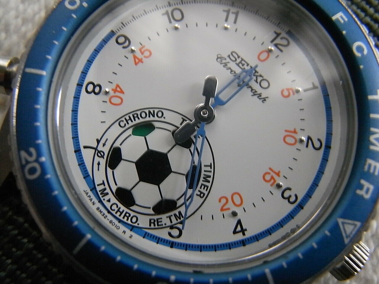 Seiko discount soccer timer