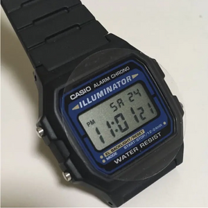 Casio Wiristwatch Standard F 105w 1a New Japan Watchcharts