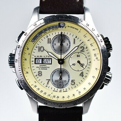 Hamilton Khaki Crosswind X-Wind H776660 44mm Automatic Chronograph