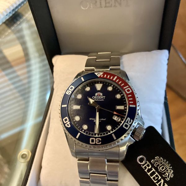 ORIENT TRITON Pepsi RAAC0K03L10B Near New Condition WatchCharts