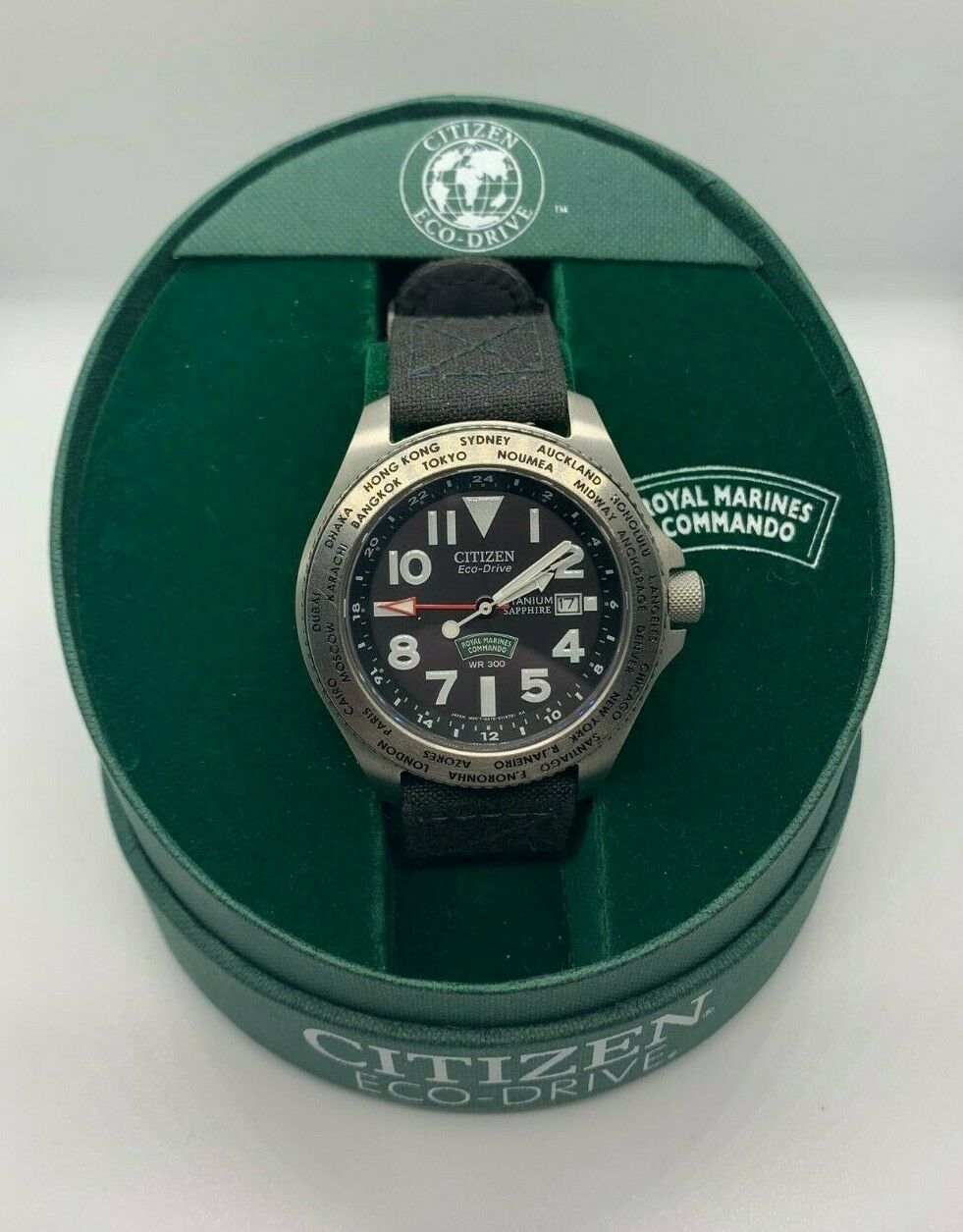 CITIZEN  MARINES COMMANDO英国海兵隊300WR 1e711b94-57b4-4376-b135-