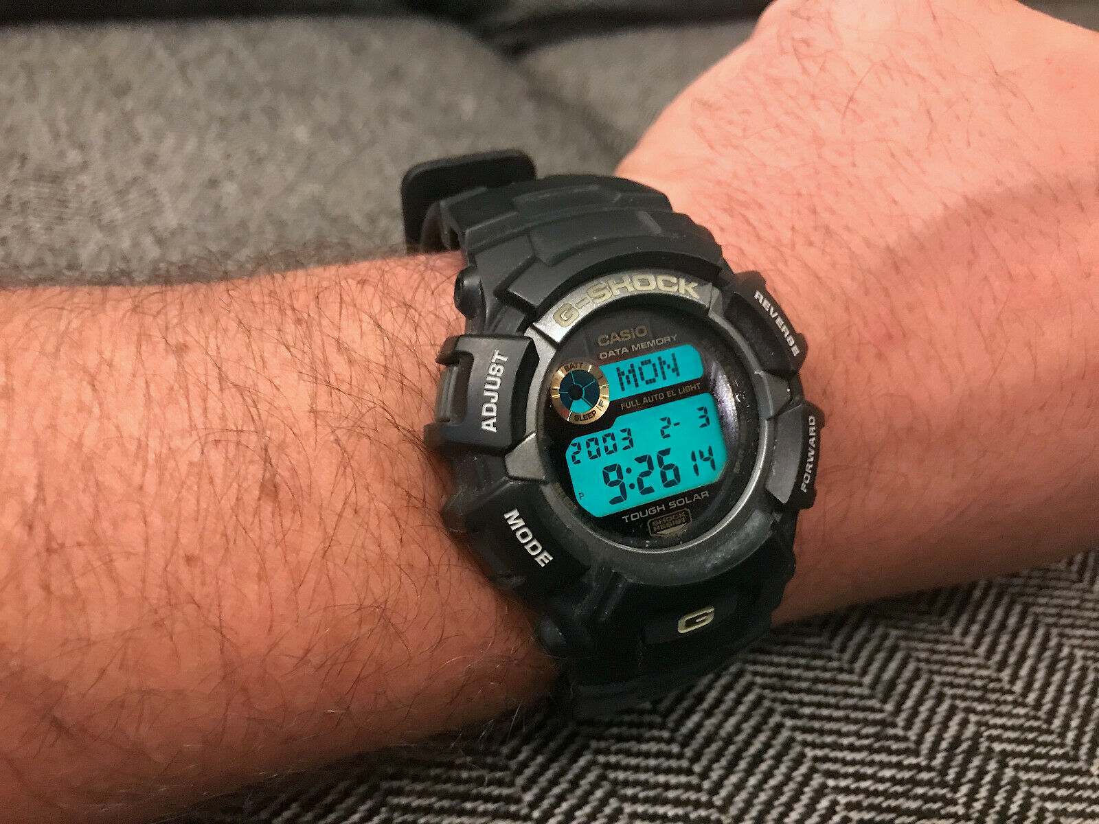 Casio G-Shock G-2300 Men's Digital Sport Tough Watch World Time