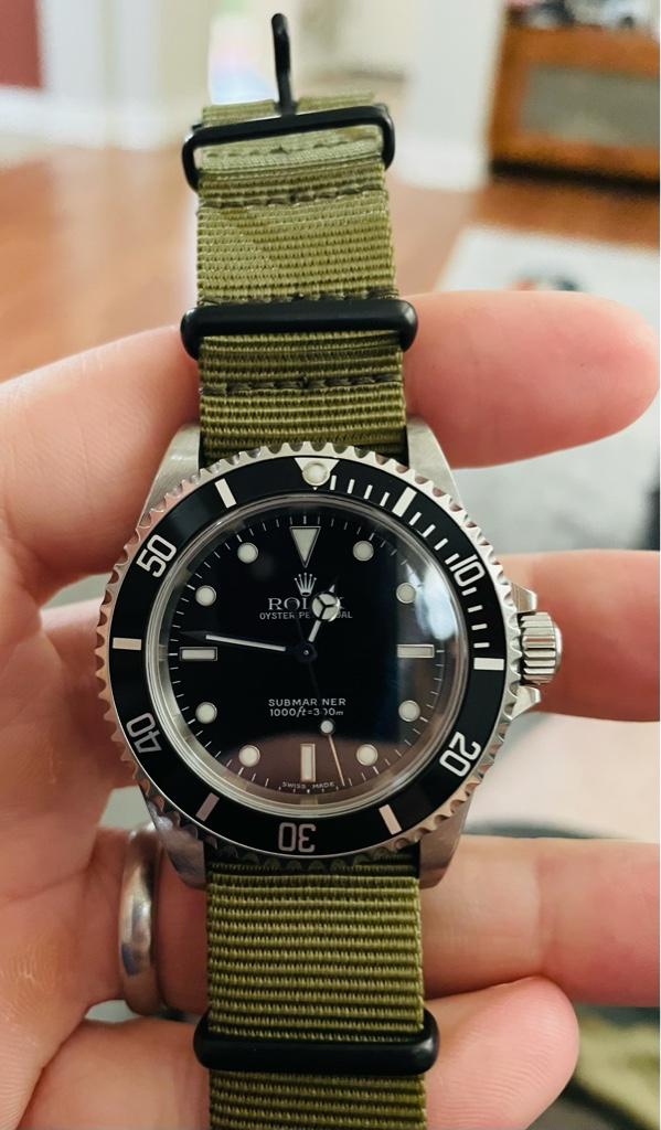 Rolex 14060 hotsell for sale