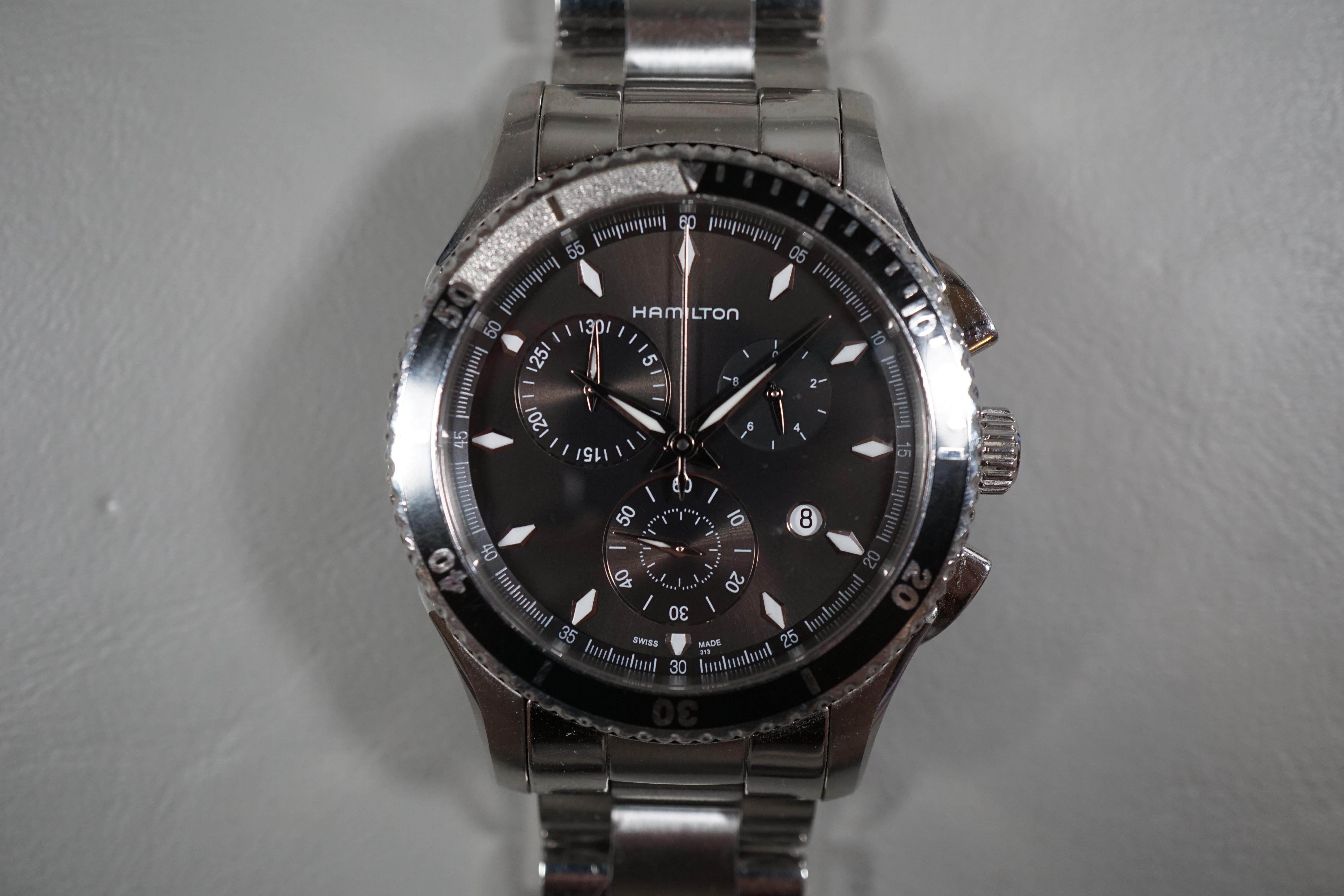 WTS] Hamilton Jazzmaster H375120 Sea View Chronograph Quartz