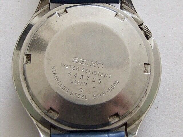 Vintage Seiko 6119-8600 automatic Gents 21 jewel watch | WatchCharts