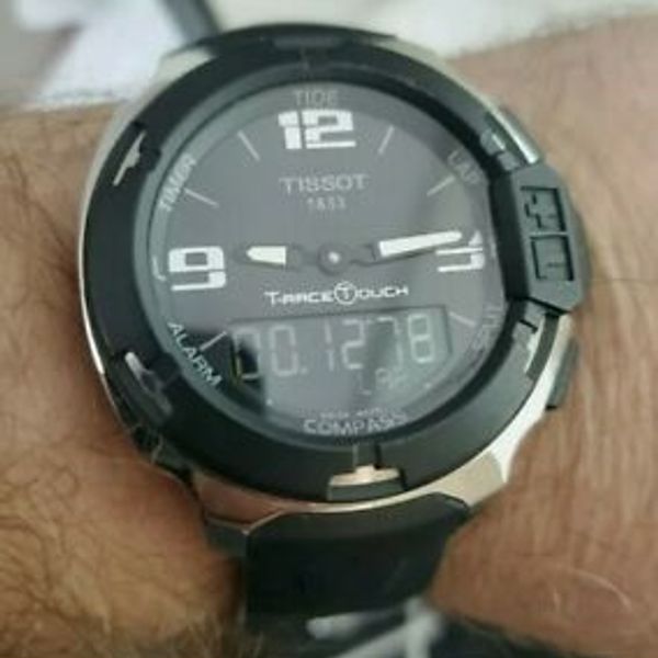 [Free Shipping] Watch Race Touch Box Manual Manual tissot trace touch ...