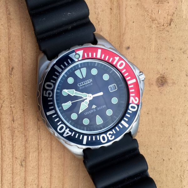 citizen promaster pepsi bezel