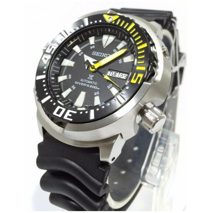 SEIKO Prospex SRP639 Diver's Baby Tuna Shrouded Yellow Fin 4R36