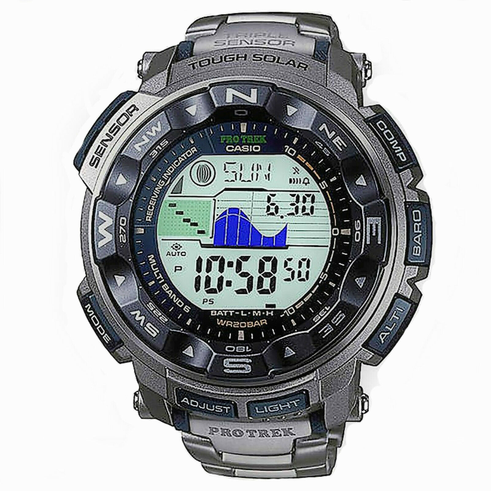 Casio protrek cheap sport titanium watch