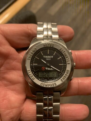 TISSOT 1853 T TOUCH Quartz Smart Watch Sapphire Crystal Z254 354