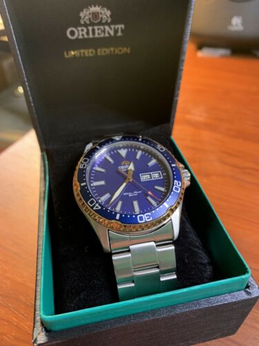ORIENT MAKO Kamasu RA-AA0007A Blue Coral LIMITED ED - MADE IN