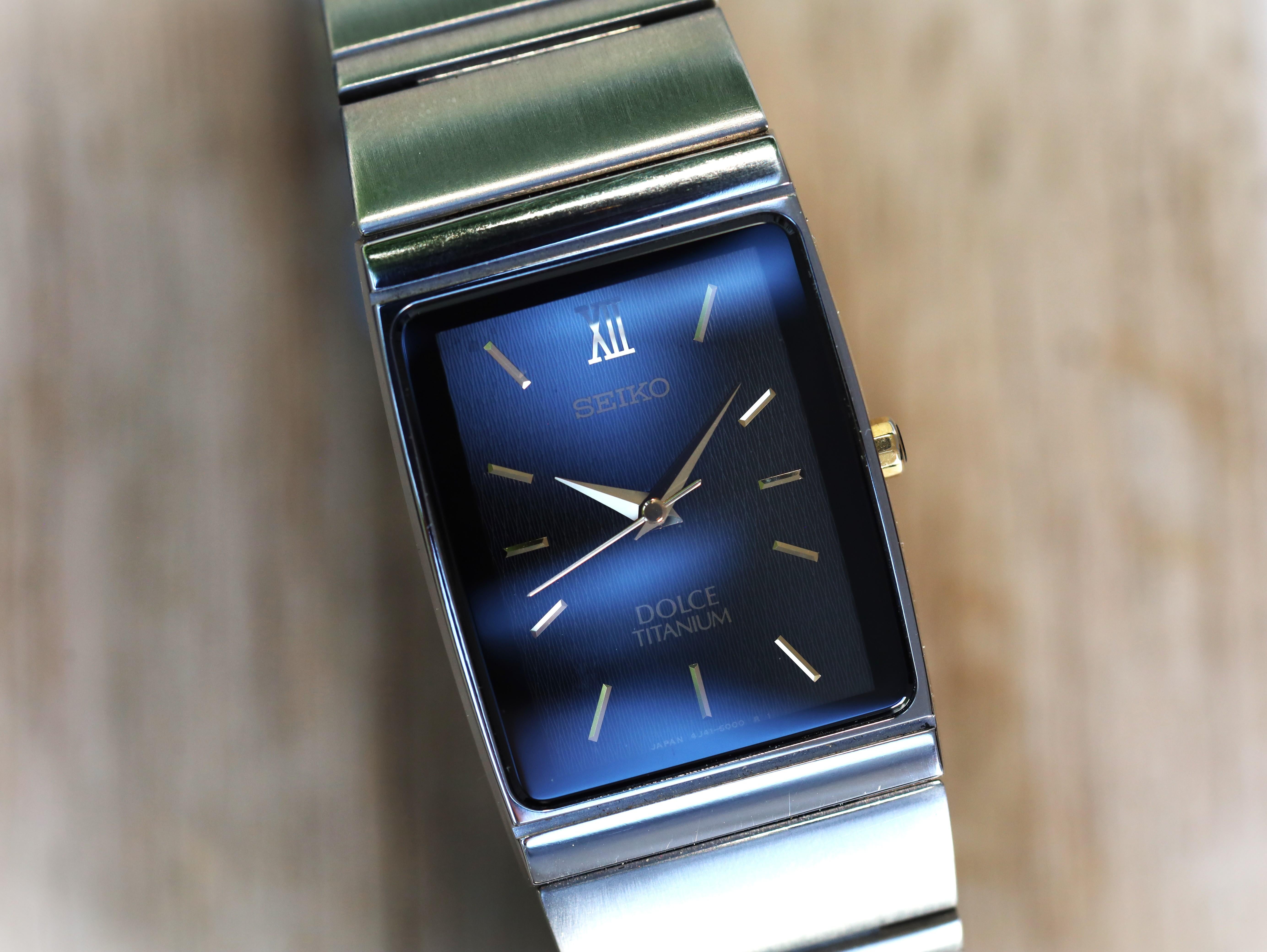 WTS] Seiko Dolce 4j41 - Titanium, Sapphire, Onyx Crown, Super