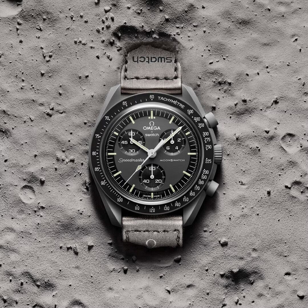 Swatch x Omega MoonSwatch Mission To Mercury Men's Watch SO33A100 |  WatchCharts Marketplace