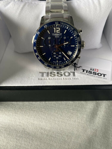 Tissot men's t0954171104700 outlet quickster blue watch