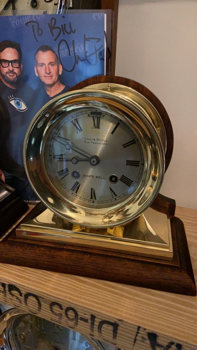 Ship's Bell Clock -  Canada