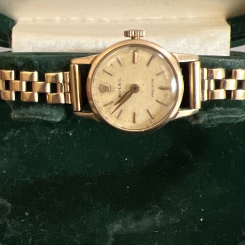 Rolex precision 2024 9ct gold