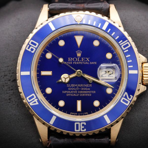 vintage gold submariner
