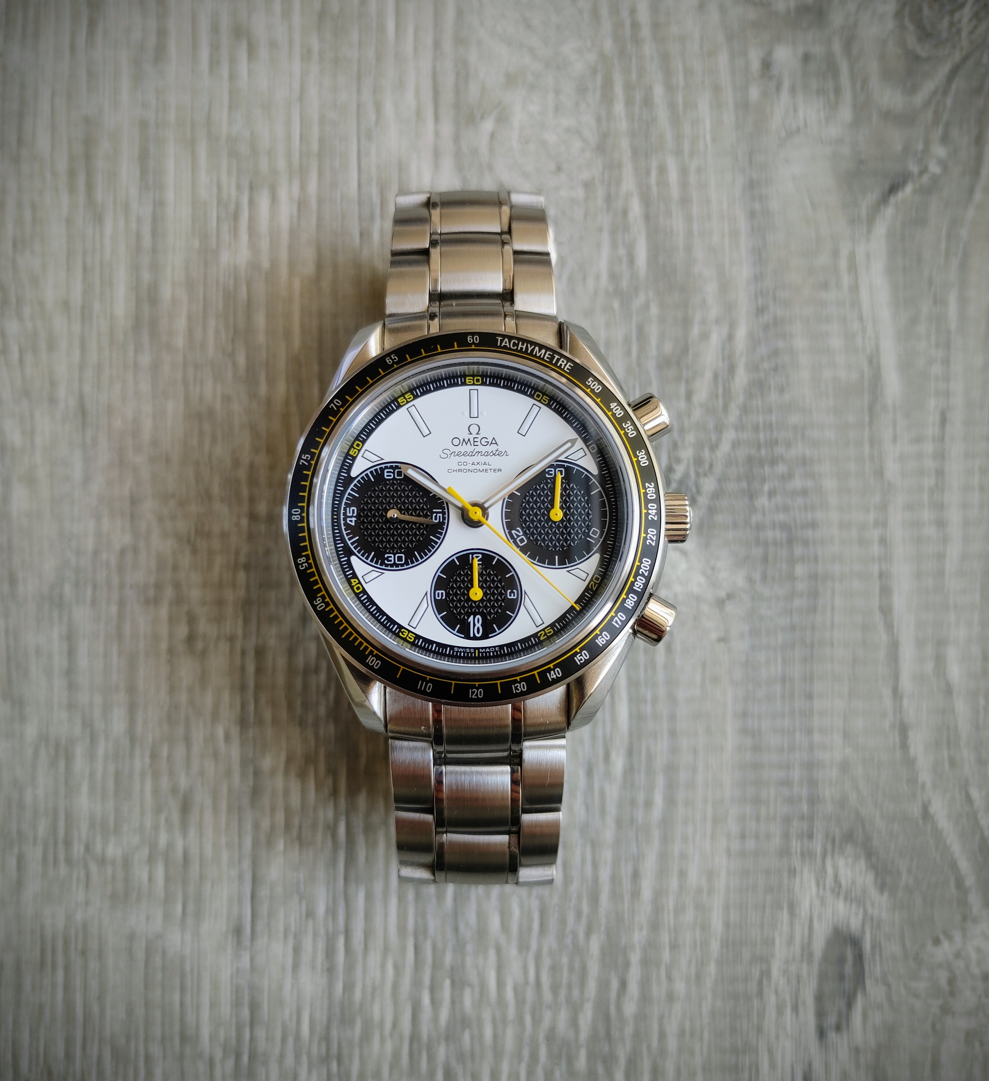 WTS Omega Speedmaster Racing Chronograph Panda Dial w Honeycomb