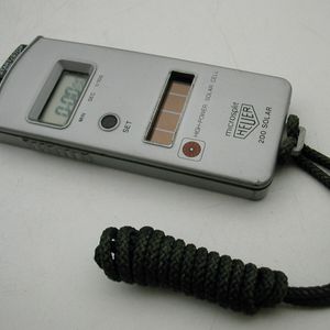 Tag HEUER early 80'S MICROSPLIT 200s Rare SOLAR STOPWATCH