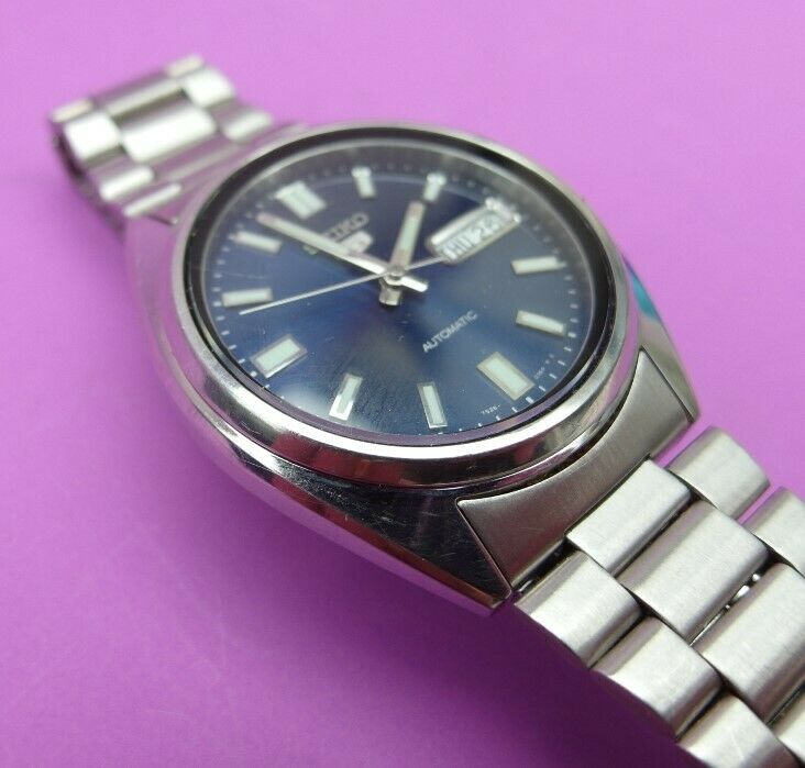 Seiko 5 Automatic Mens Wristwatch, 21 Jewels 7S26-0480 F