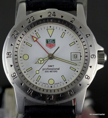 TAG Heuer 159.006 GMT Professional 200m Stainless Steel Quartz