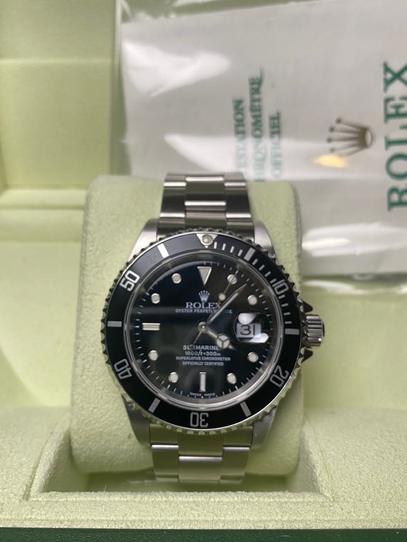 Rolex submariner clearance 16610 z series