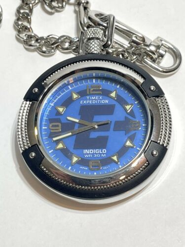 Timex expedition indiglo 2024 wr 30m pocket watch