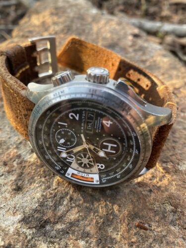 HAMILTON Khaki X Copter Aviation Automatic Chrono Steel Watch