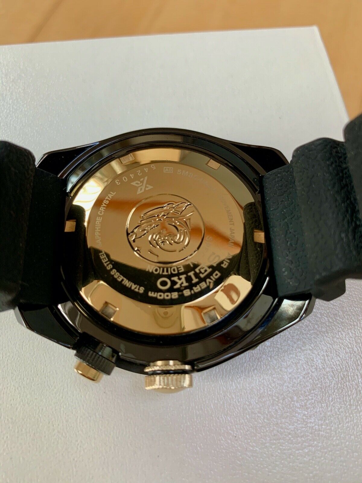 Seiko SUN045 Special Edition Kinetic GMT AIR DIVERs Watch