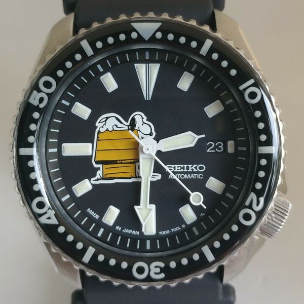 Seiko 7002-7000 Vintage Divers Snoopy Automatic Watch Mod #274 | WatchCharts