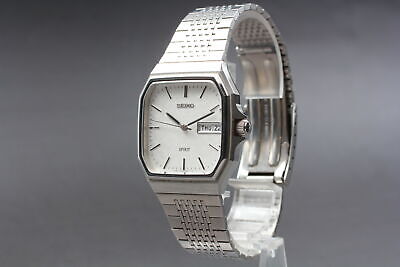 [鑑定済] SEIKO SPIRIT 7N93-5000 QUARTZ メンズ SEIKO WATCH SPIRIT 7N93-5000 QUARTZ STAINLESS STEEL DAY DATE